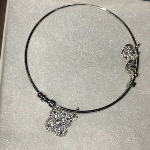 White Clear Cubic Zirconia Angelica bracelet